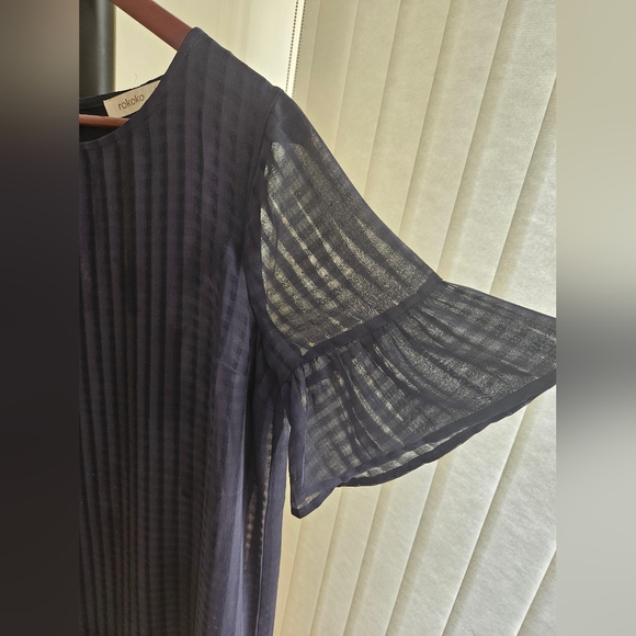 Beautiful navy blue shift dress - Picture 2 of 6